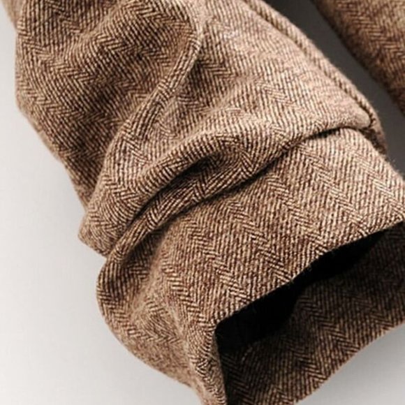 Business Chic Ruched Sleeve Dual Pocket Solid Blaz - Picture 9 of 12